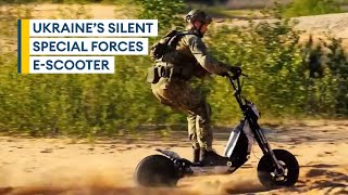 Ukraine's battlefield e-scooters giving special forces extra stealth