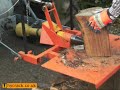 tractor powered pto log splitter by hycrack