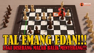 INDAHNYA SERANGAN MIKHAIL TAL YANG SANGAT BRUTAL!!! | Uwe Boensch VS Mikhail Tal (1974)