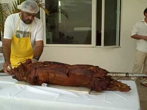 Roast Pig Carving Roast Pig Carving
