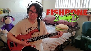 Fishbone - When Problems Arise (bass cover)