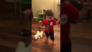 Little Boy Dancing To Lil Pump Esskeetit