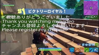 【Fortnite 】#2 最初に降りる場所がドン勝の鍵！？初心者おすすめポジからまったりドン勝！！！