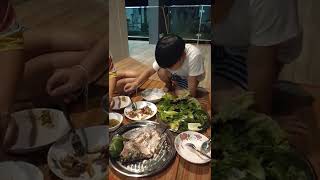 น้องนะโมกินอะไร.?#กิน #กินโชว์