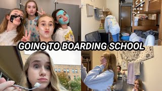 BOARDING SCHOOL MOVE IN DAY 2020!! (im movin out)