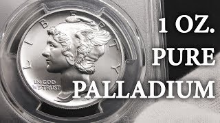 2017 Palladium Eagle - PCGS MS70 - Unboxing, 1 oz. Palladium Coin