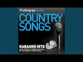 Tulsa Time (Karaoke Version) (In The Style Of Don Williams)