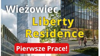 Rozpoczynają się Prace Przy Budowie WIEŻOWCA LIBERTY RESIDENCE! Ogrodzony Teren i Pierwsze Wykopy!