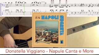 Donatella Viggiano - Napule Canta e More // bass playalong w/tabs (1979 - Italian funk/disco)