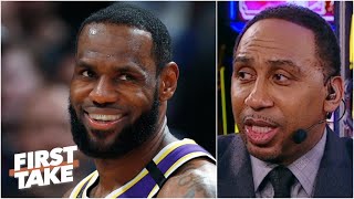 Stephen A. breaks down how LeBron can beat out Giannis in the MVP race | First Take