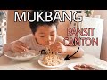 Pansit Canton Mukbang with Akim | Dok Sagans