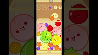 ［スイカゲーム］スマホ版のスイカゲームやってみた！　#185