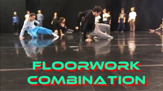 Floor Work Combo - slides\u0026roll(Kibbutz Contemporary Dance Company)