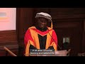 Akyaaba Addai Sebo Honorary Doctorate of Literature Acceptance Speech