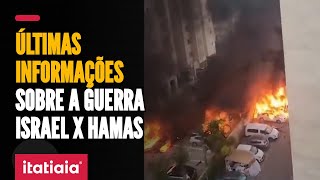ISRAEL X HAMAS: NOVOS BOMBARDEIOS FORAM REGISTRADOS DURANTE A MADRUGADA