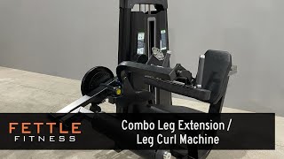 23506 -- Fettle Fitness Combo Leg Extension / Leg Curl Machine