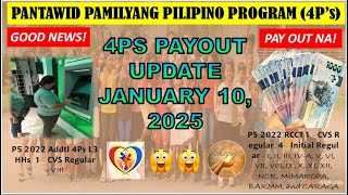 4PS PAYOUT UPDATE JANUARY 10 2025: GOOD NEWS! RETRO PAYMENT NG P5 2022 RCCT CVS REGULAR NARITO NA!