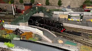 Hornby Black 5 with smoke test