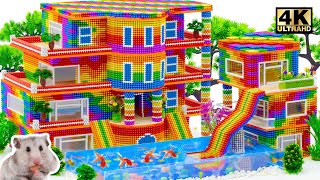 How To Build Mini Villa Model From 100000 LEGO Balls