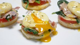 정통 에그 베네딕트 레시피 with 홀랜다이즈 소스 ｜ Eggs Benedict with Hollandaise Sauce Recipe