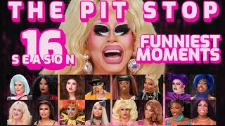 The Pit Stop Season 16 Funniest Moments! My Favorite Part From Each Episode ❤️