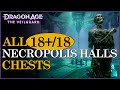 All NECROPOLIS HALLS chests (plus bonus items) - Dragon Age The Veilguard