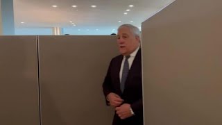 Nagorno Karabakh, Tajani incontra a New York il Ministro azero Jeyhun Bayramov: \