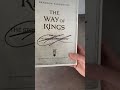 I’ve Never seen it done like this! - Way of Kings - Brandon Sanderson #Shorts