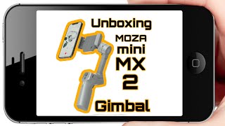 Unboxing Moza Mini MX 2 superb auto sensor Gimbal - MOZA GIMBAL UNBOXING || 2022 ||