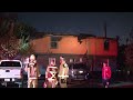 Fire destroys apartment building in NW Houston