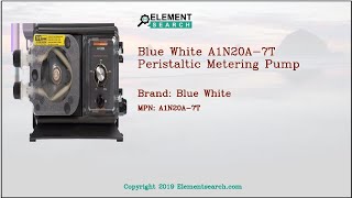 Blue White A1N20A-7T Fixed Speed A-100NA Peristaltic Metering Pump