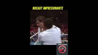 Increíble nocaut le rompió la nariz y terminó la pelea #boxing #boxeo #box