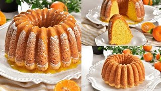 كيكة المندلينه من كيكات الشتويه كتير طيبه😋The most delicious Mandarin cake