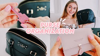 the BEST way to organize your purse (+ amazon products!!)