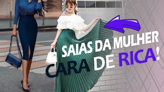 SAIAS DA MULHER CARA DE RICA!