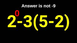 This Question Tricks Almost Everyone