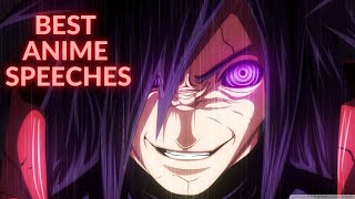 Best Anime Speeches
