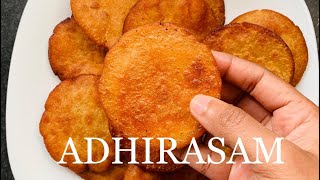 ADHIRASAM | KAJJAYA | Anarsa | Easy Step by step Process to make Rice flour @home | Soft ball stage