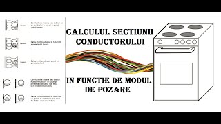 #Electricianul - Calculul sectiunii conductorului in functie de modul de pozare si consumator.