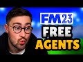 The Best FM23 Free Agents!