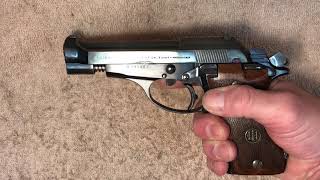 Putting the Slide back on a Beretta 84