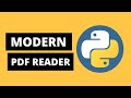 Bulid Modern PDF Reader Using Python Tkinter