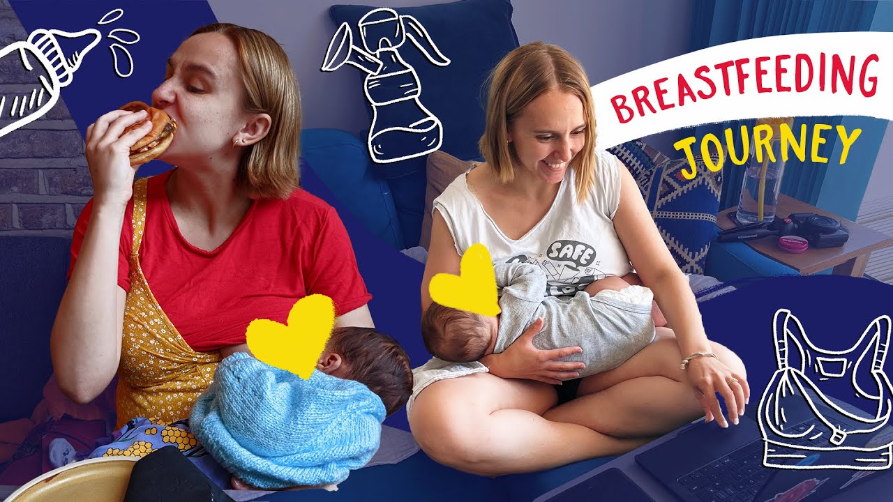 My Breastfeeding Journey (sore Nipples, Big Boobs, Pumping!) - YouTube