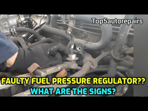 What happens when the fuel pressure regulator goes bad?
