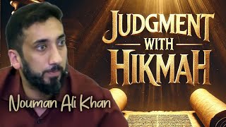 Dawud (AS): A King, A Judge, \u0026 A Man of Hikmah | Nouman Ali Khan