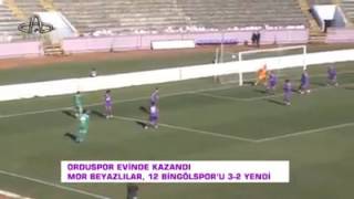 Orduspor 3-2 Bingölspor (22 Ocak 2017) GOLLER