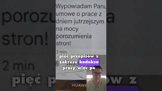 Jak pracodawca naruszył 5 przepisów w jednym zdaniu. Komentarz prawnika