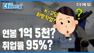 [THE알려드림] K-고등학생 장래희망 TOP5