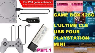 Game Box 128G - La clé USB ultime pour PlayStation Mini Classic