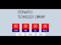 Stopwatch How To Make Stopwatch | Create stopwatch Using html & css with js.